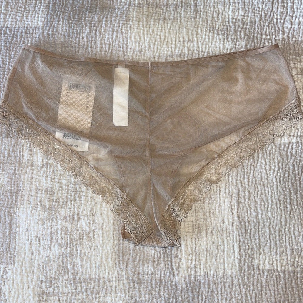 NWT Chantelle Parisian Allure Panty in Nude - Picture 5 of 6